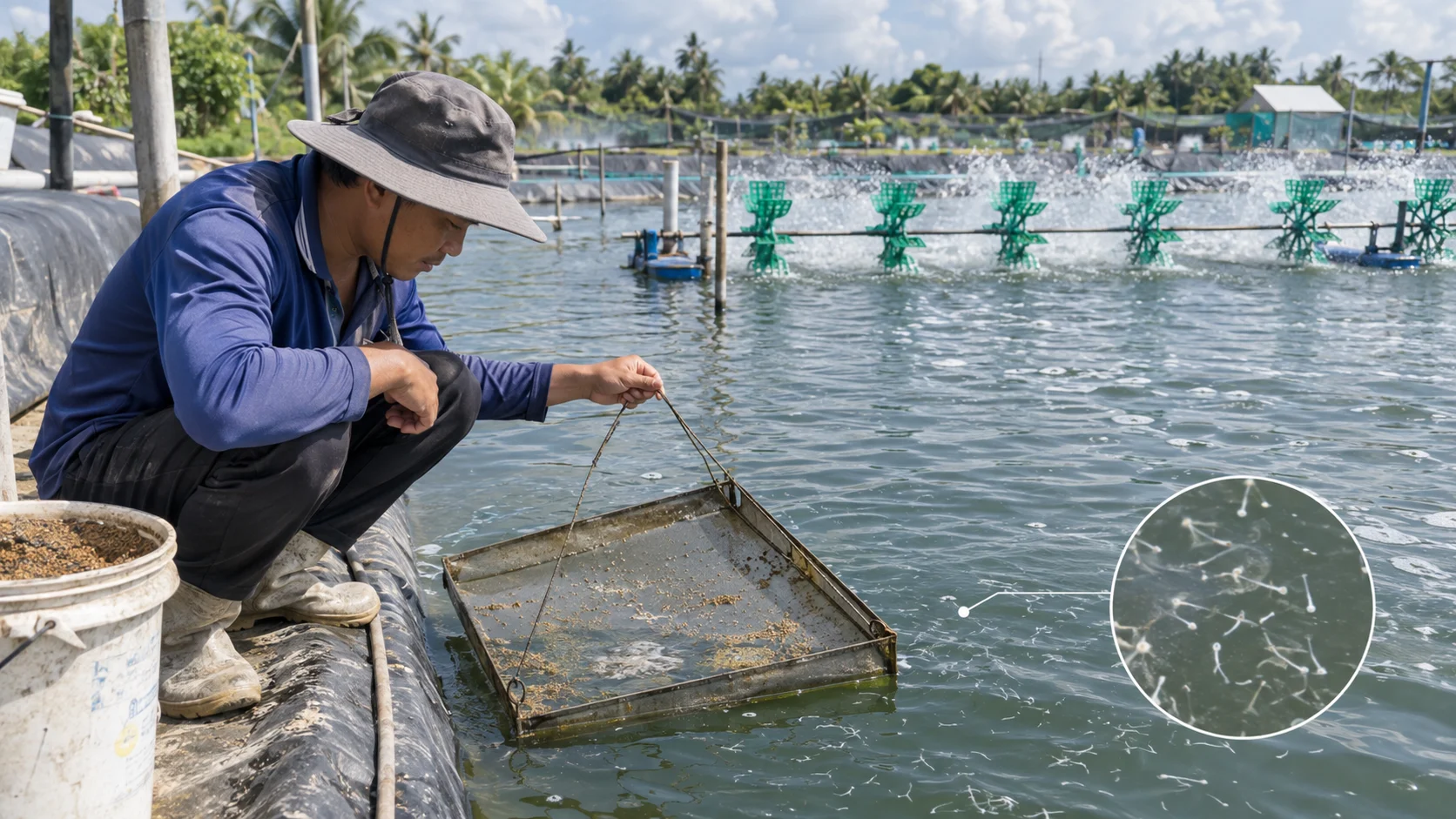 Dấu hiệu phân trắng ở tôm: Cần kiểm tra những gì?