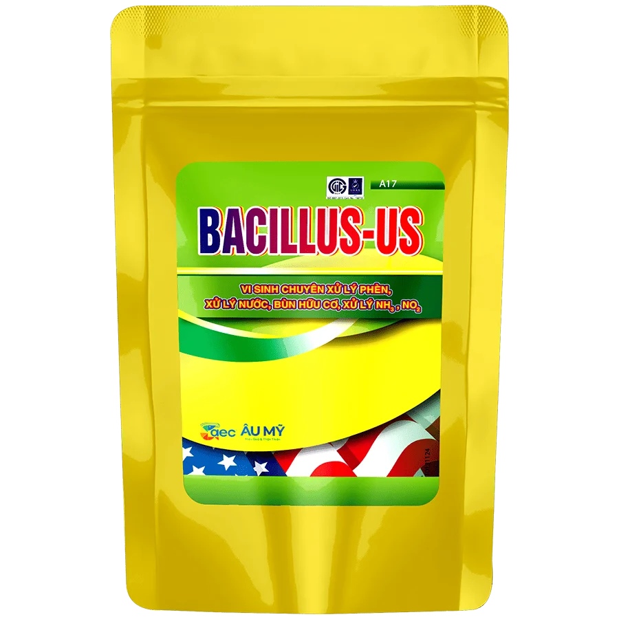 Bacillus - Us Vi sinh xử lý phèn, xử lý nước, bùn hữu cơ
