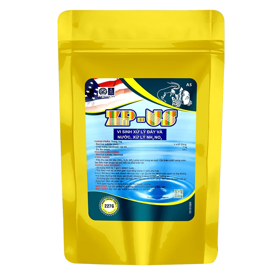 ZP-US Vi sinh xử lý nước kẹo, váng bọt, xử lý khí độc