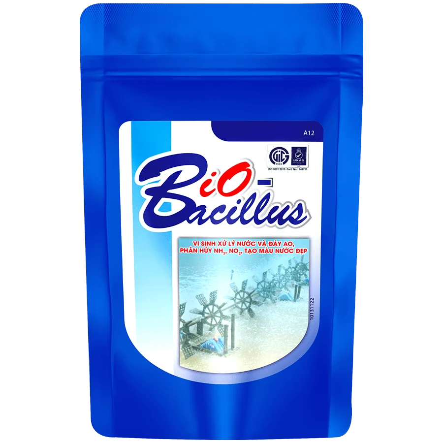 Bio Bacillus - Phân hủy chất hữu cơ, làm sạch đáy nước ao nuôi