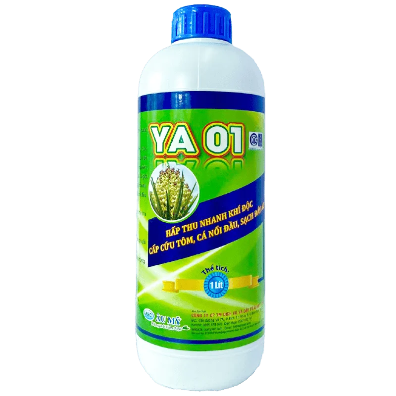 Ya 01 - Hấp thụ khí độc NH3 trong ao nuôi thủy sản