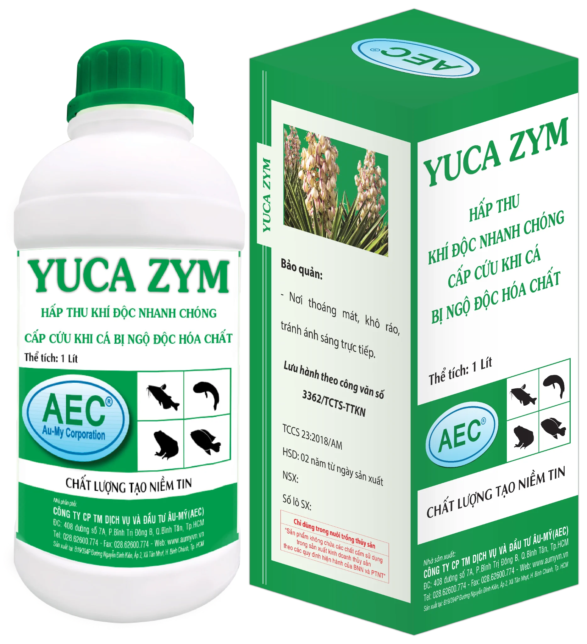 YUCA ZYM - Cung cấp Oxi cho Cá