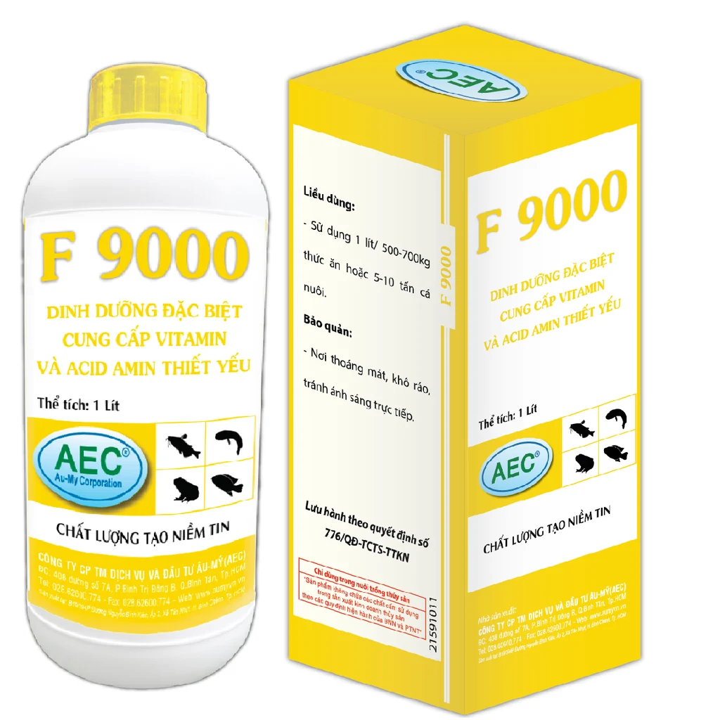 F 9000 - Tăng trọng, kích bắt mồi