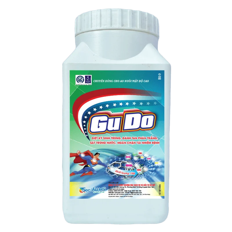 GUDO - Diệt ký sinh trùng, ngăn chặn tôm tái nhiễm