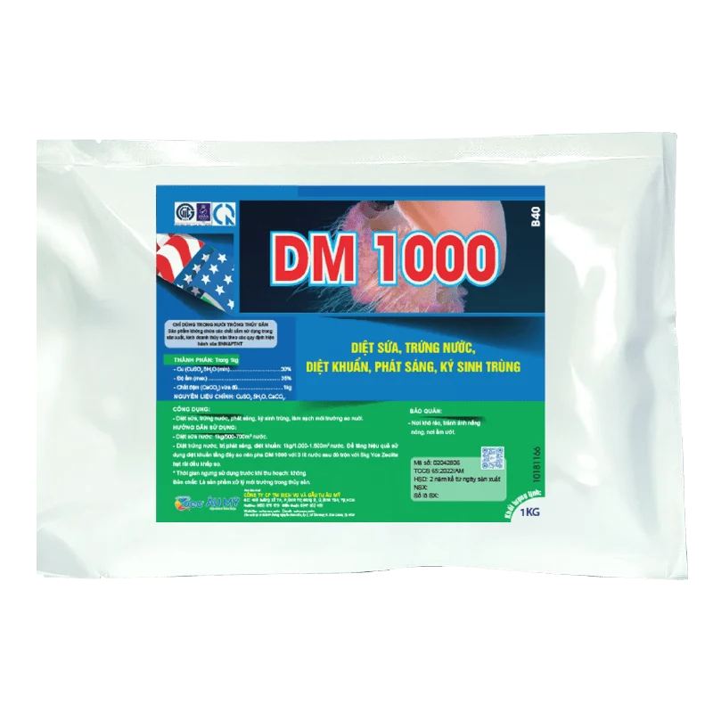 DM 1000 - Diệt sứa trứng nước, phát sáng, ký sinh trùng