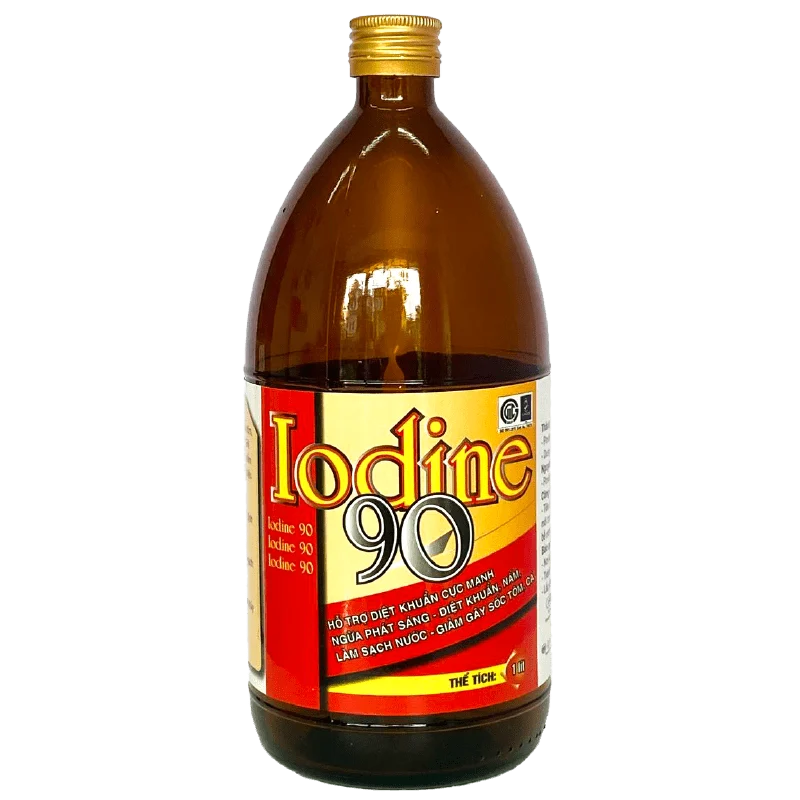 Iodine 90 - Diệt khuẩn cực mạnh, ngăn ngừa phát sáng