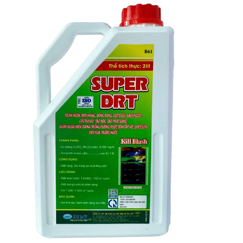 Super Drt - Diệt sứa, diệt trứng nước trong ao nuôi tôm