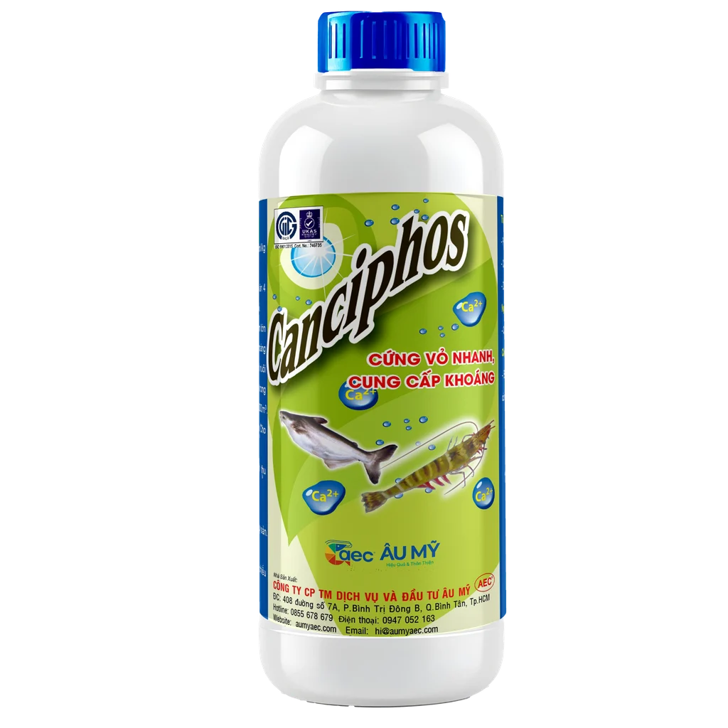 Canciphos - Bổ sung Canci và Photpho giúp tôm cứng vỏ nhanh